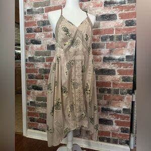 FREE PEOPLE Floral Midi Dress, M